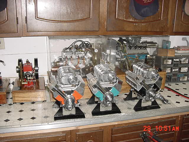 all metal mini engine