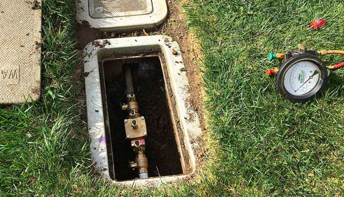 A typical 1" device replacement in Napa